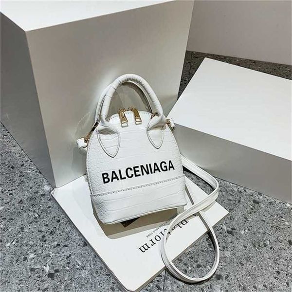 

60% off 2023 designer bag bags female candy color stone letter portable one messenger foreign style one shell