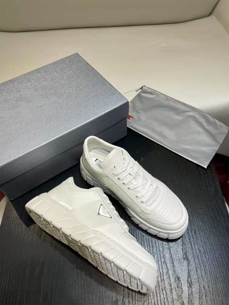

sneakers shoes runner trainers walking eu38-46 re-nylon brushed leather men knit fabric runner mesh man sports outdoor fw22 casual-stylish, Red;white