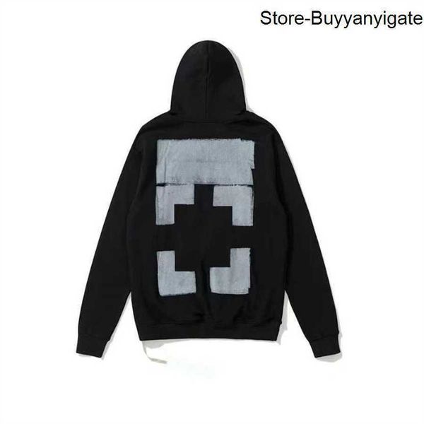 

hoodie mens women designers s priting fashion hooded winter man long sleeve men s womens clothing cotton clothes hip hop 4kk6, Black