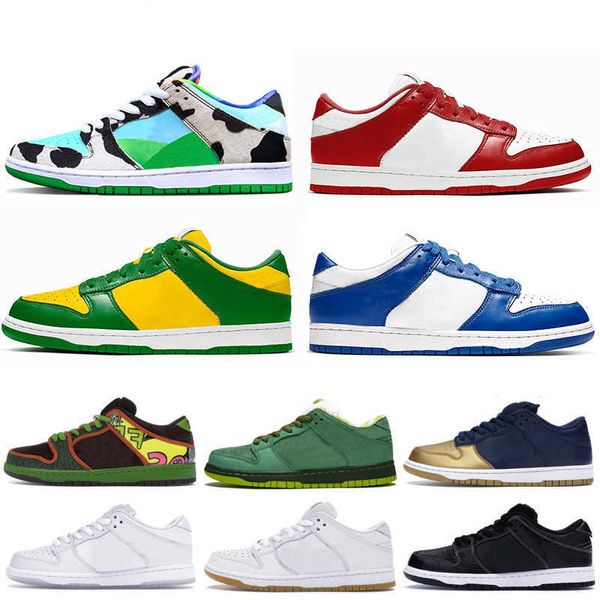 

2022 new chunky dunky university red low skate boarding shoes metallic gold purple lobster women mens trainers basketball shoes 36-45