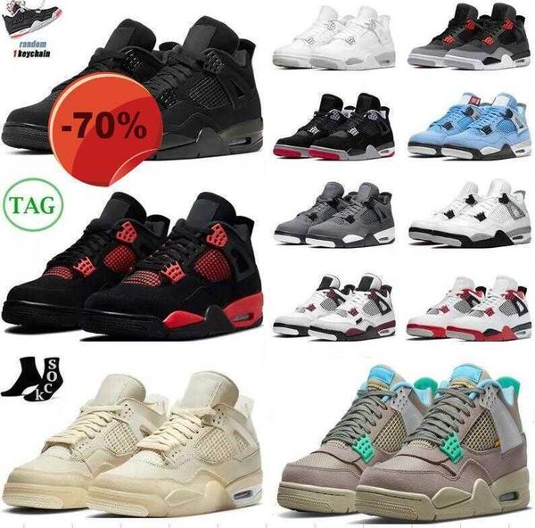 

basketball shoes mens sneakers military black cat fire red thunder sail white oreo pure money dark university bred 2022 men women jumpman 4