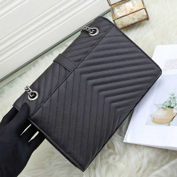 

women crossbody bag genuine leather handbag shoulder bags chain purse card holder slot clutch envelope messenger purses, Red;black