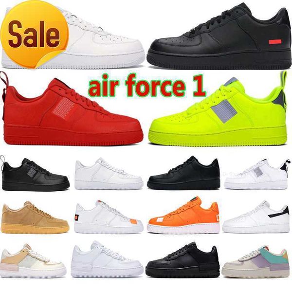

sale boots af1 shadow men women running shoes valentines day pastel triple white utility black pale