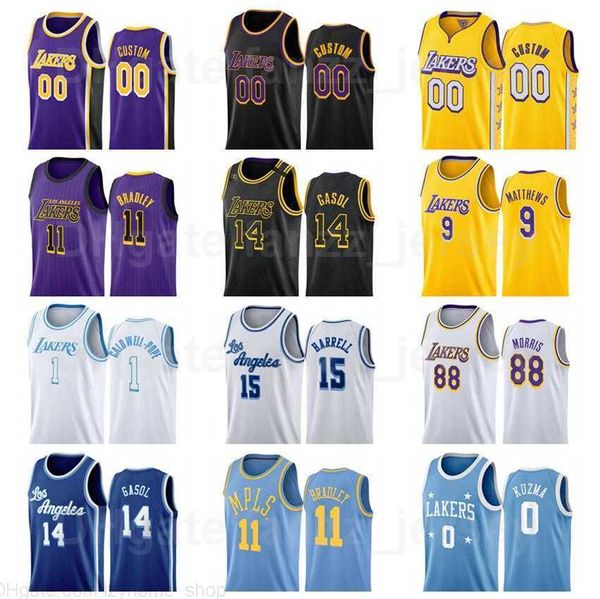 

'nba'screen printed basketball marc gasol''nba''jersey 14 kentavious caldwell-pope 1 markieff morris 88 talen, Black;red