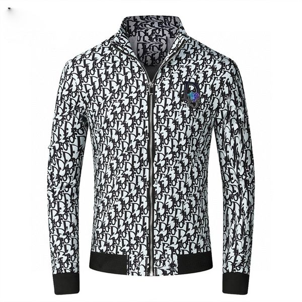 

winter new plaid pattern jacket designer logo jacquard multifunctional warm stand collar lamb wool coat for men and women q009, Black;brown