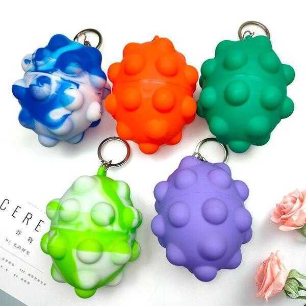 

fidget bubble ball toys outdoor games vent balls 3d decompression squeeze squishy game sensory toy for autism special needs stress reliever