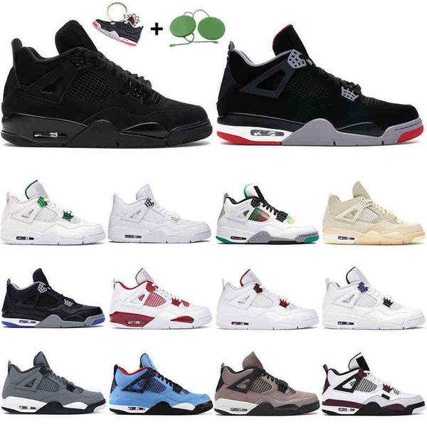 

basketball shoes men 4s 4 university blue bred black cat pure money cool grey royalty university red union guava lemon venom thunder mens