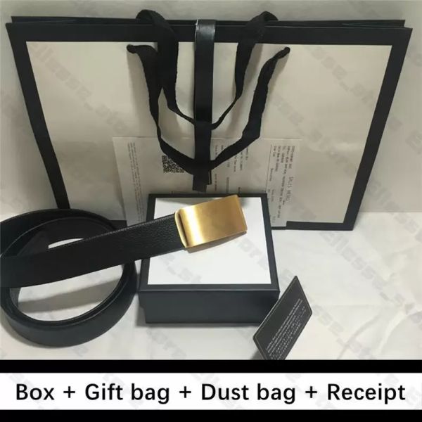 

with box gift bag dust bag receipt belt real cowhide genuine leather fashion mens womens belts snake gold buckle men designe dud, Black;brown