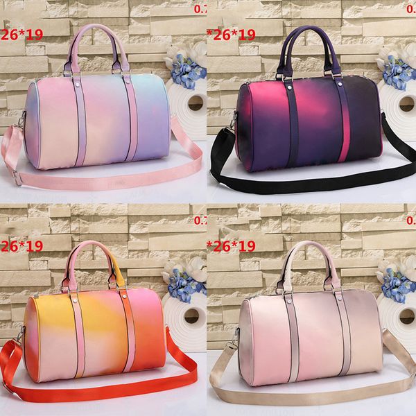 

45cm brand designers men duffle bag travel bags luxury total bags suitcases travels bag pu luggage handbags large capacity sports polochon 2