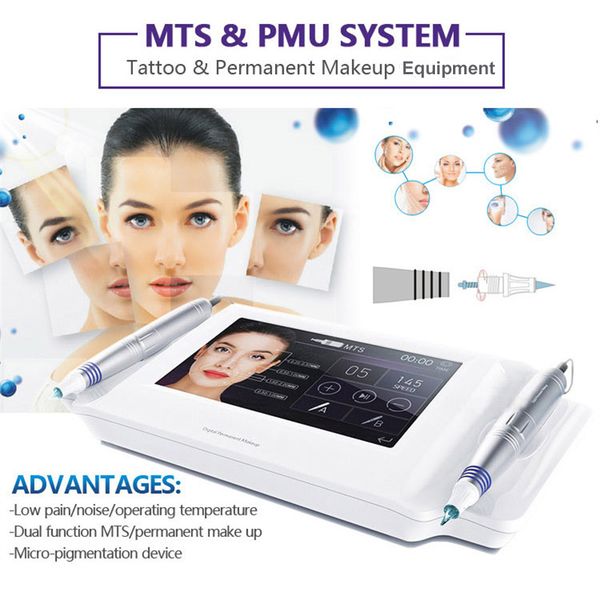 

home and spa use beauty microneedle roller artmex v8 permanent makeup machine eyebrow lip eyeliner digital make up tool