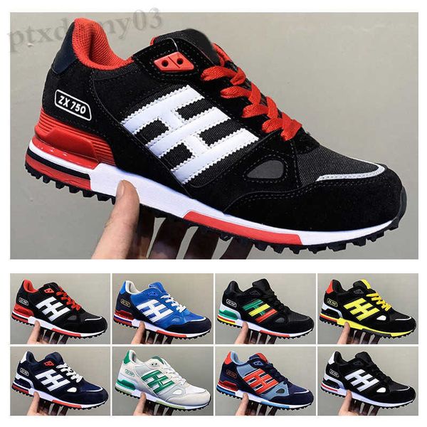 

2019 editex originals zx750 bluebird dark slate sneakers zx 750 men and women black red green shoes size 36-45 sh07