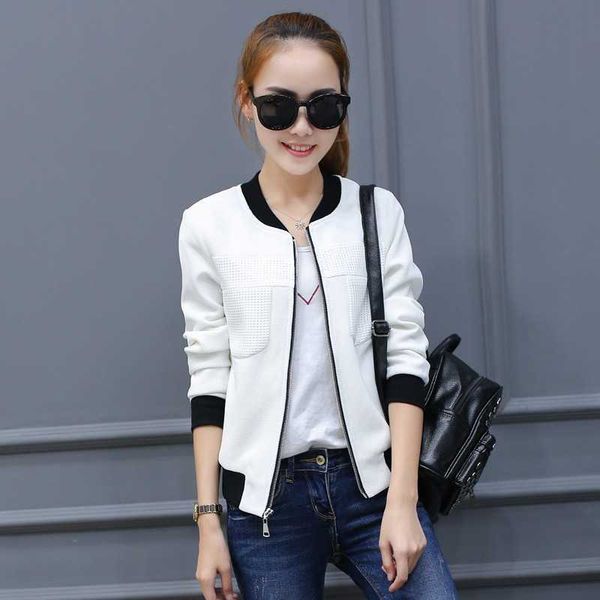 

women's jackets 2022 winter flight white black bomber jacket women and women's coat clothes ladies short cardigan t221008, Black;brown