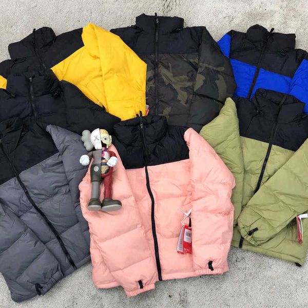 

men down jacket winter warm parka jackets fashion mens womens overcoat outerwear causal hip hop streetwear asian size 2xl 3xl 4xl, Black