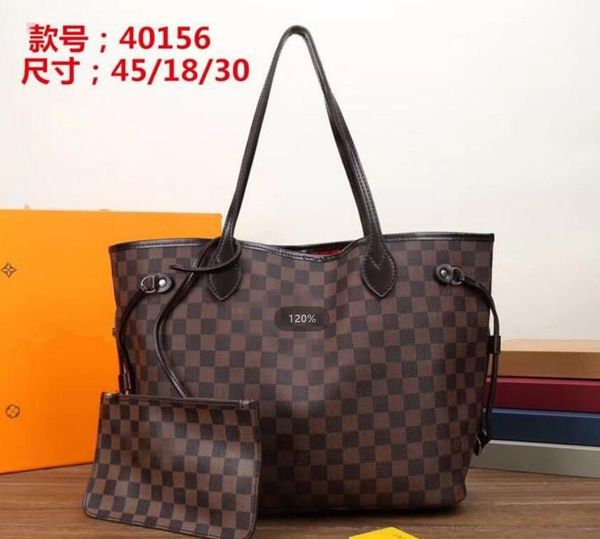 

new fashion classic bags all-match genuine leather letter medium tote vintage messenger women handbags embossing ggs yslity louiseity lvs vi