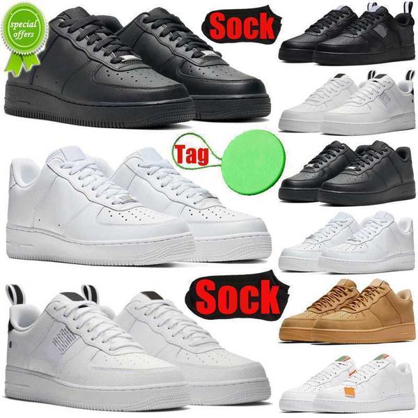 

airforce 1 one af1 mens womens running shoes airforces 1s airforce1s lows utility triple black white men women trainers sports sneakers