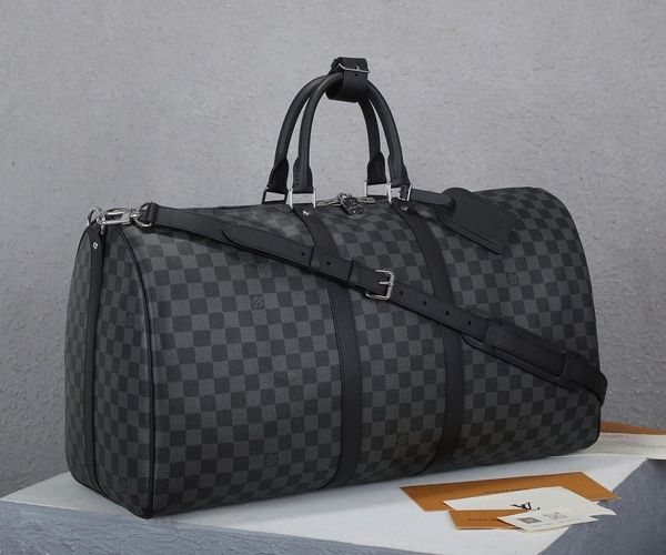 

brand keepall tote designers women handbag men travel bag leather large capacity luggage duffle bags 55cm yslity louiseity lvs viutonity ggs