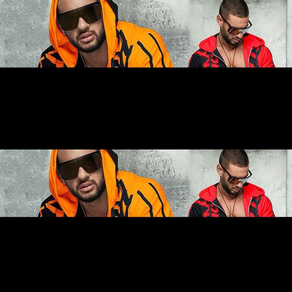 

men's tracksuits youth jogging fluorescent color fashion letter print hooded sportswear set g221007, Gray