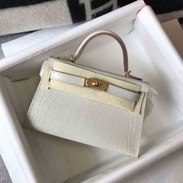 

designer bag kellies herme women h handbags home french imported first layer embossed crocodile leather kailiana same portable one shoulder