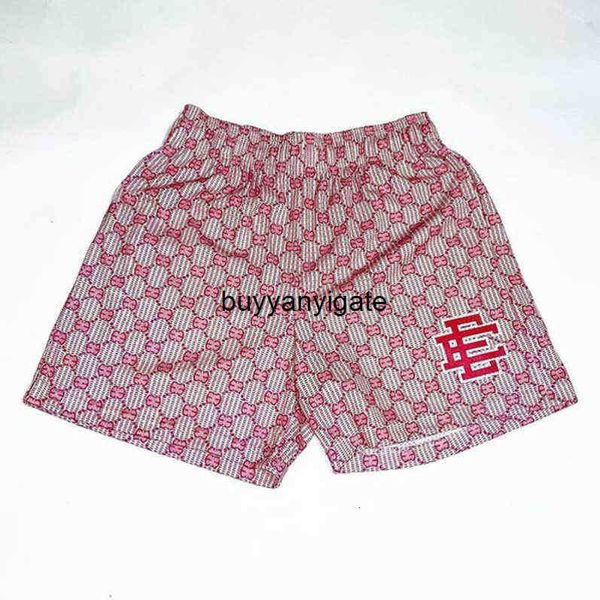 

men's shorts eric emanuel summer ee short newyork city skyline gym fitness mesh quick dry mens basic casual beach basketball football s, White;black