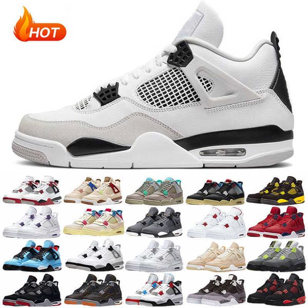 

mens 4s basketball shoes 4 bred patent university blue dark mocha black cat men women sneakers trainers