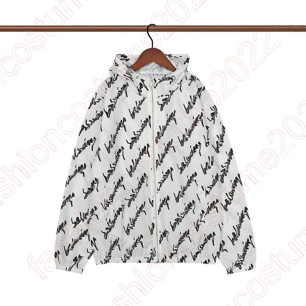 

women tiger hoodies monogrames color-block parka pixel jackets men full printed highstreet jackets outdoor windproof hip hop reversible coat, Black