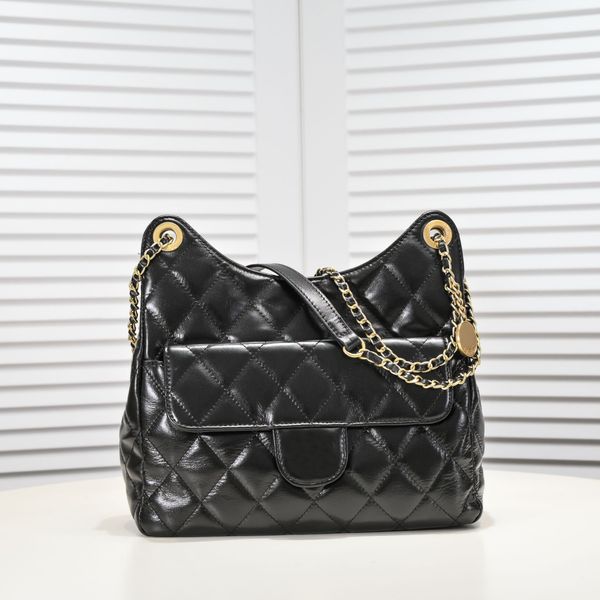 

7a luxury designer shopping bag genuine leather diamond lattice with logo serial number totes