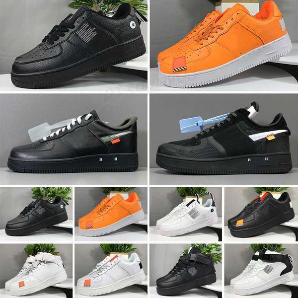 

2021 quality af1 sports running shoes classic classical high and low black bheat white men women forcing skate sneakers sh01