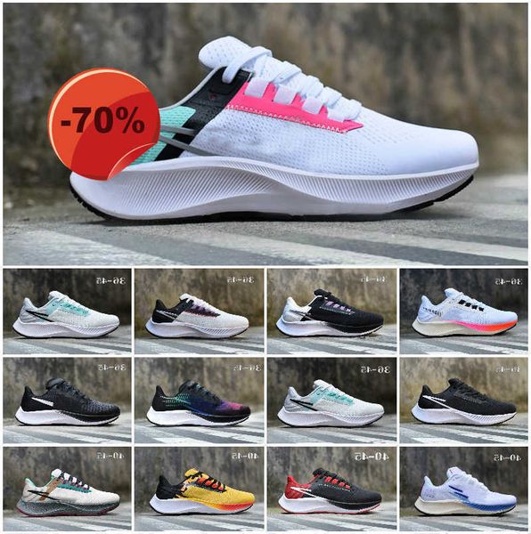 

running shoes trainers sneakers triple white midnight black navy chlorine blue ribbon green wolf grey 2022 zoom pegasus 37 be true mens