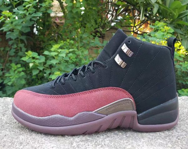

shoes a ma maniere x 12 men 12s black -burgundy 13 flint outdoor sports sneakers dv6989-001 red us 7-13
