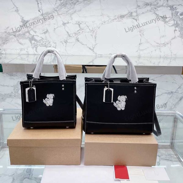 

tote cartoon designer leather shoulder bag quality crossbody for women classic famous brand shopping purses 220316