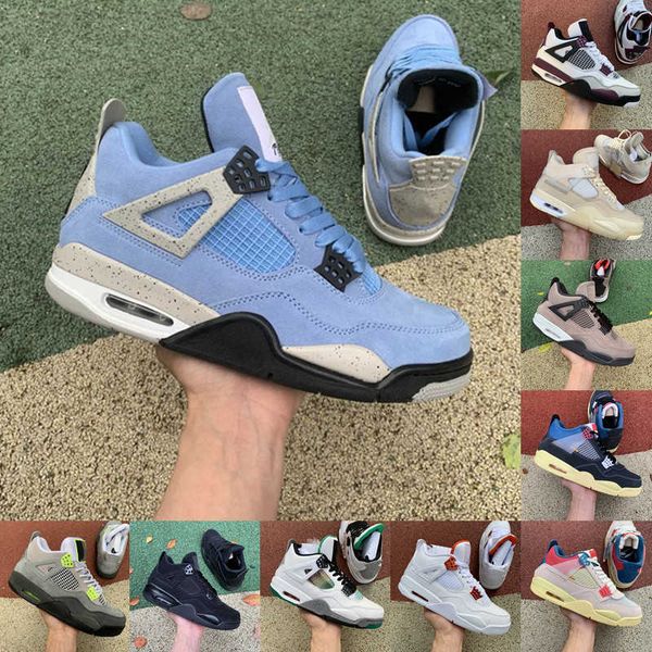 

basketball shoes sneakers outdoor trainer university blue fire red white black cat cactus jack tattoo cool grey 4 men women sail union guava