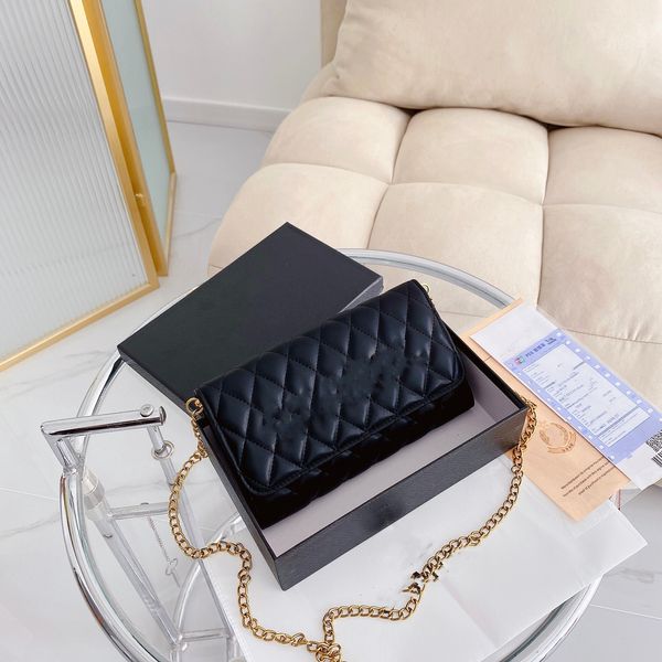 

luxury diamond lattice handbags fashion big girls metal letter chian crossbody bag kids single shoulder bags purse a9149, Black