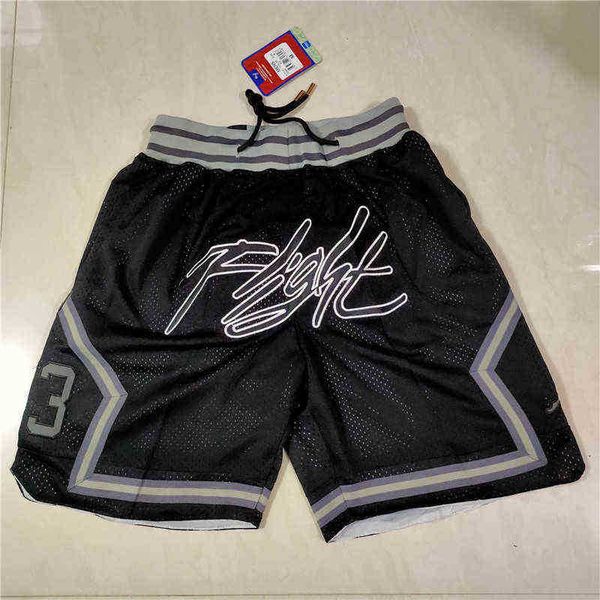

men's shorts team basketball short just don 23 fan's black color fight sport stitched hip pop pants with pocket zipper sweatpants, White;black
