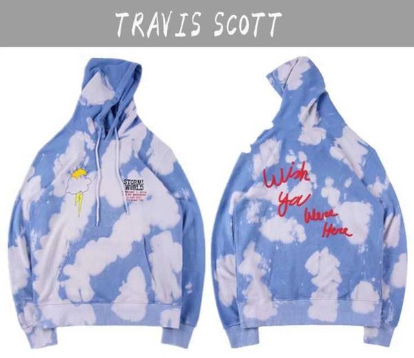 

men's hoodies sweatshirts travis designer hoodie hooded men women fashion streetwear hoodie, Black