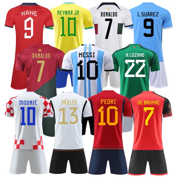 

fans soccer jersey 2022 world cup national team soccer jerseys fan uniforms factory direct sales custom quick dry polyester material, Black