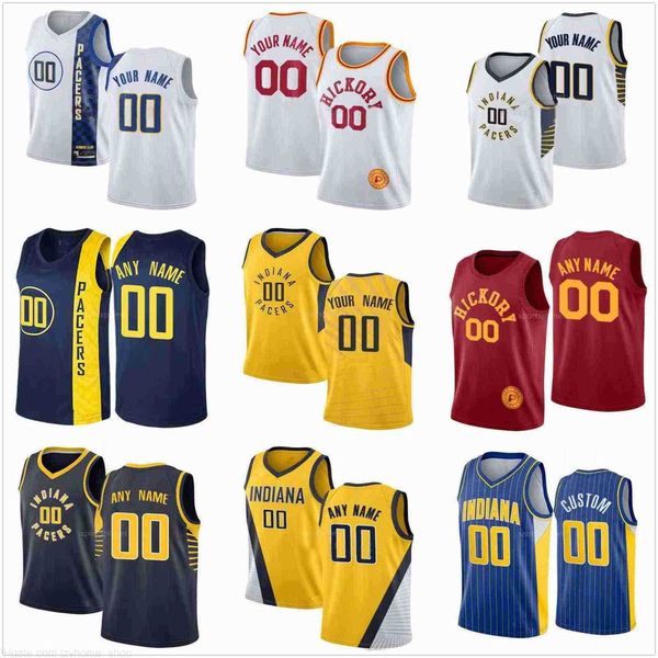 

'nba'printed''nba''jerseys chris duarte t.j. warren 1 torrey craig 13 goga bitadze 21 oshae brissett 12 dejon, Black;red