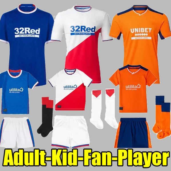 

2022 2023 rangers fc soccer tee jerseys glasgow legends 22 23 defoe hagi barker kent tavernier football shirts sports outdoors 66602 jersey, Black