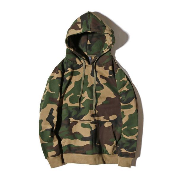 

men's hoodies sweatshirts camouflage sweater 2022 new men's european and american street trend pullover hooded couple loose hoodie, Black