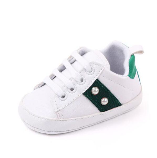 

first walkers newborn shoes soft footwear crib sneaker anti-slip kid baby shoes 0-18 months
