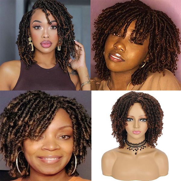 

headband wig human hair for women 180% density kinky curly glueless full machine made brazilian remy dirty braid hair, Black