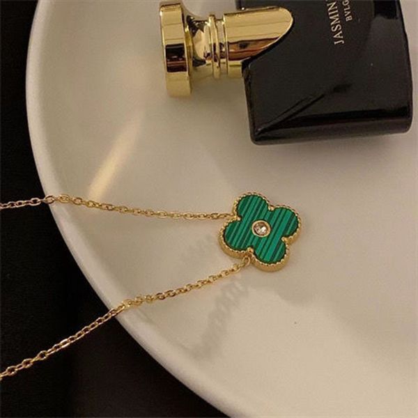

new luxury style clover pendant necklace jewelry for women, Silver