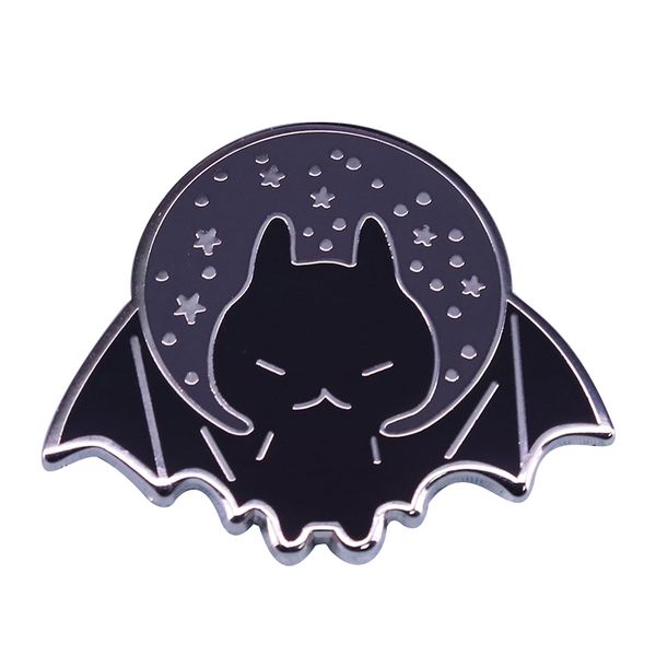 

cute cosmic bat brooch wonderful goth halloween decor pin brooches, Blue