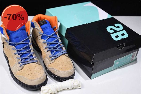 

shoes outdoor sneakers high mowabb skateboarding leisure sports designer skateboard grain-based suede x sb dunks men
