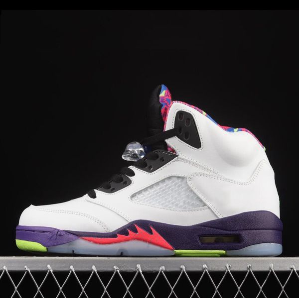 

20235s basketball shoes men jumpman 5 bluebird moonlight raging red stealth 2.0 alternate grape what the anthracite metallic white cement me