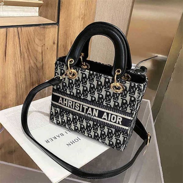

10% off 2023 designer bag texture hand large capacity single diagonal women's