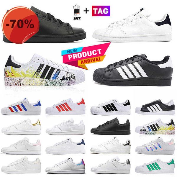 

2022 classic men stan smith running shoes sport shoe sneakers triple white black green blue red pink original platform designers gold women