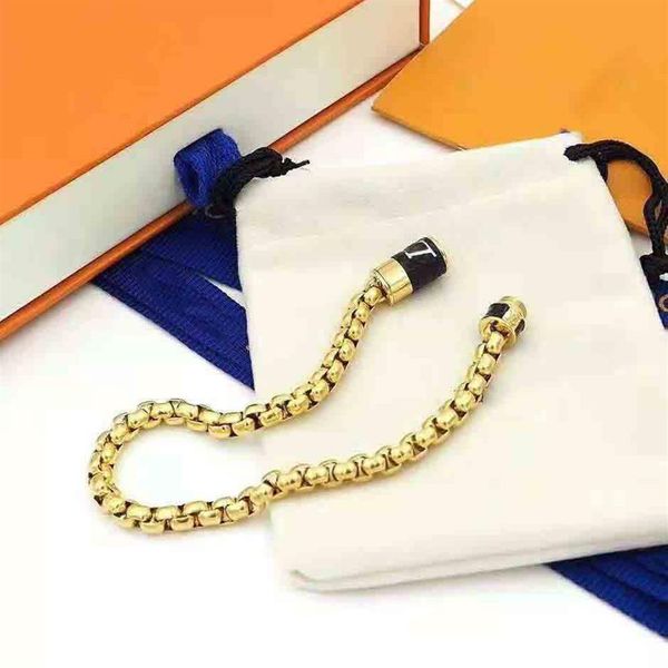 

bangle mens womens link chain bracelets luxurys designers bracelet luxury designer jewelry hight quality good2882, Black