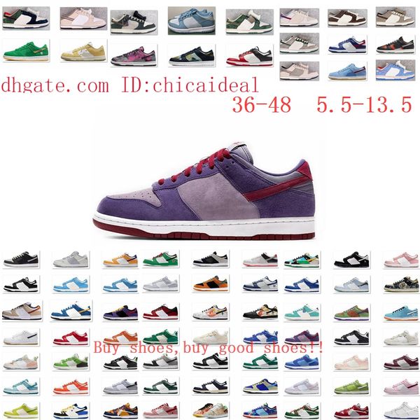 

men barb brown basketball shoes dunks classic chicago high luxury brand unique design low women's running sneakers non slip wil8, Black
