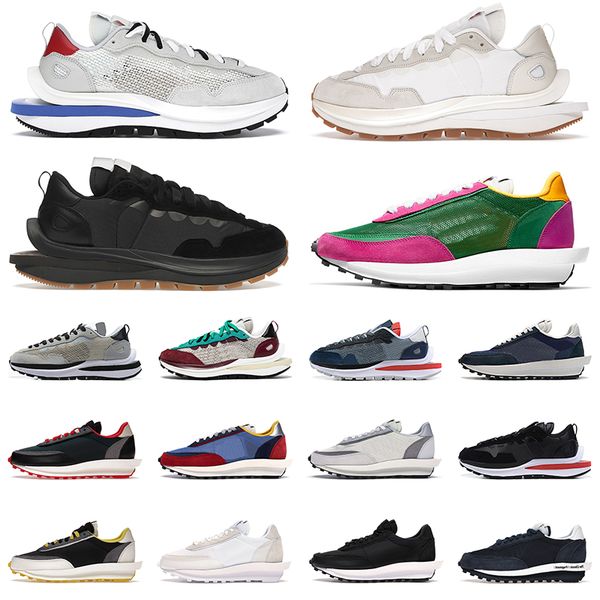 

vaporwaffle running shoes mens woems sneakers white black gum clot cool grey pine green sesame light smoke grey sports trainers