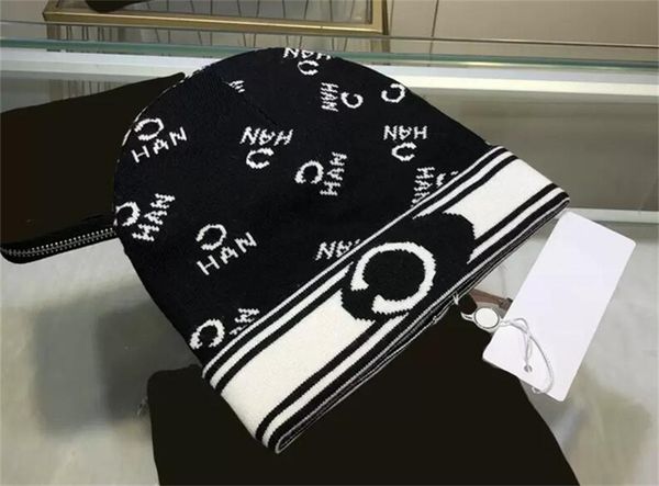 

designer hat elastic caps knitted cap women fitted hats street letters men bonnet luxury beanie winter autumn, Blue;gray